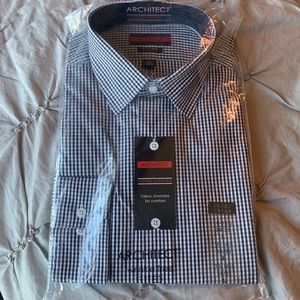 NWT Black and White Button Up Shirt